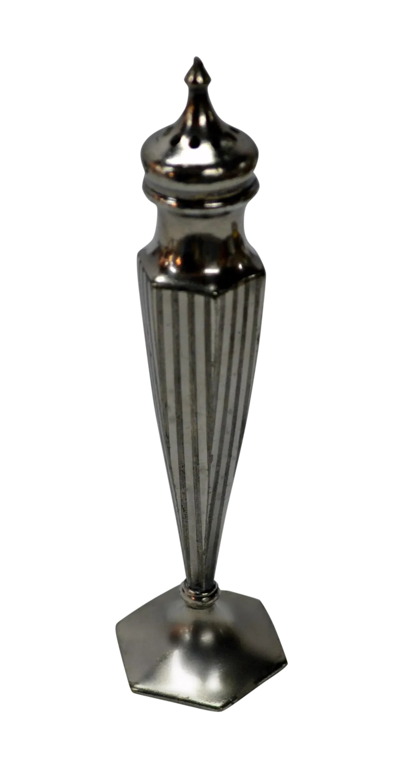 Art Nouveau Silverplate Salt Shaker (1 of 4)