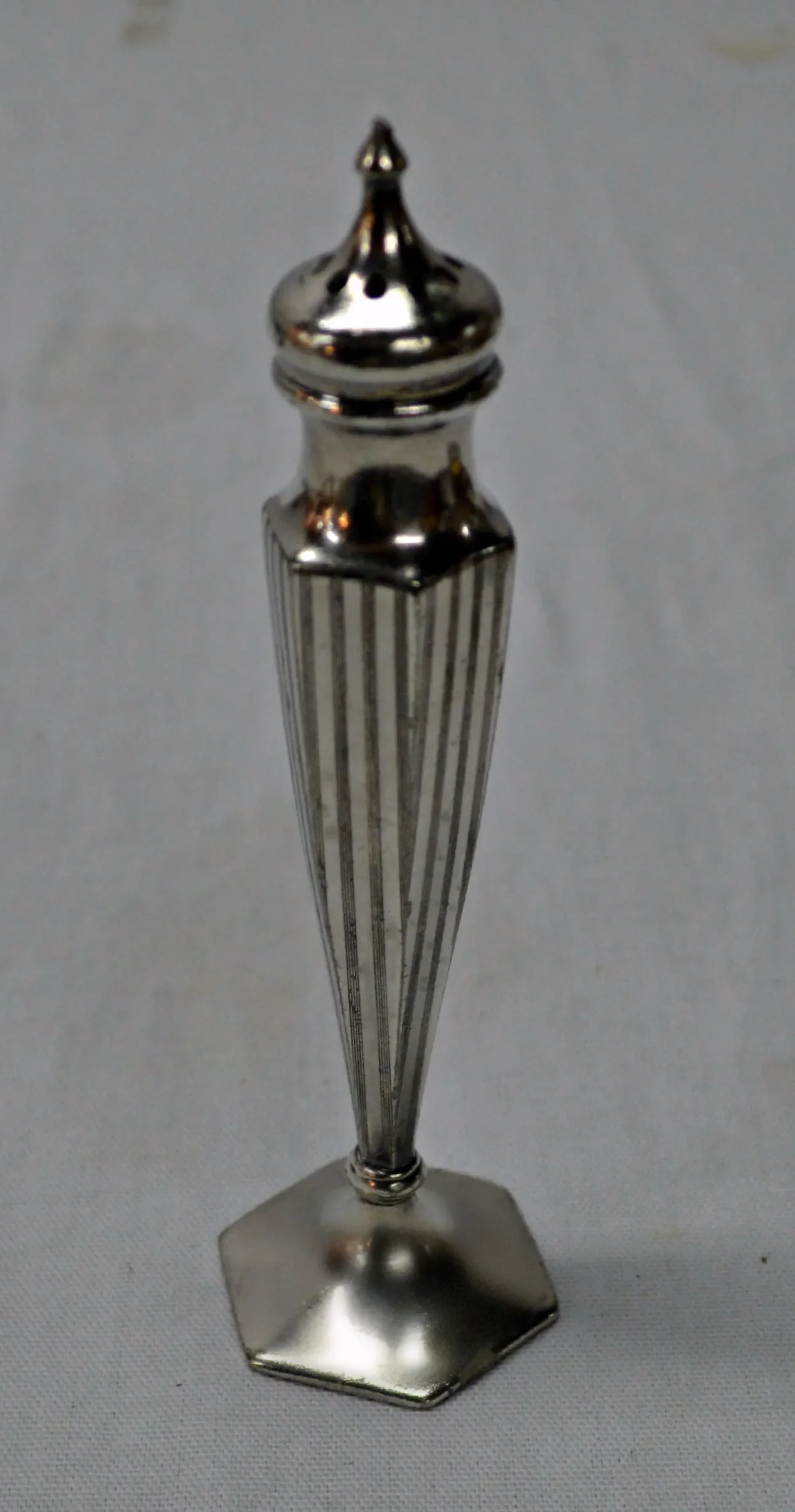 Art Nouveau Silverplate Salt Shaker - 2