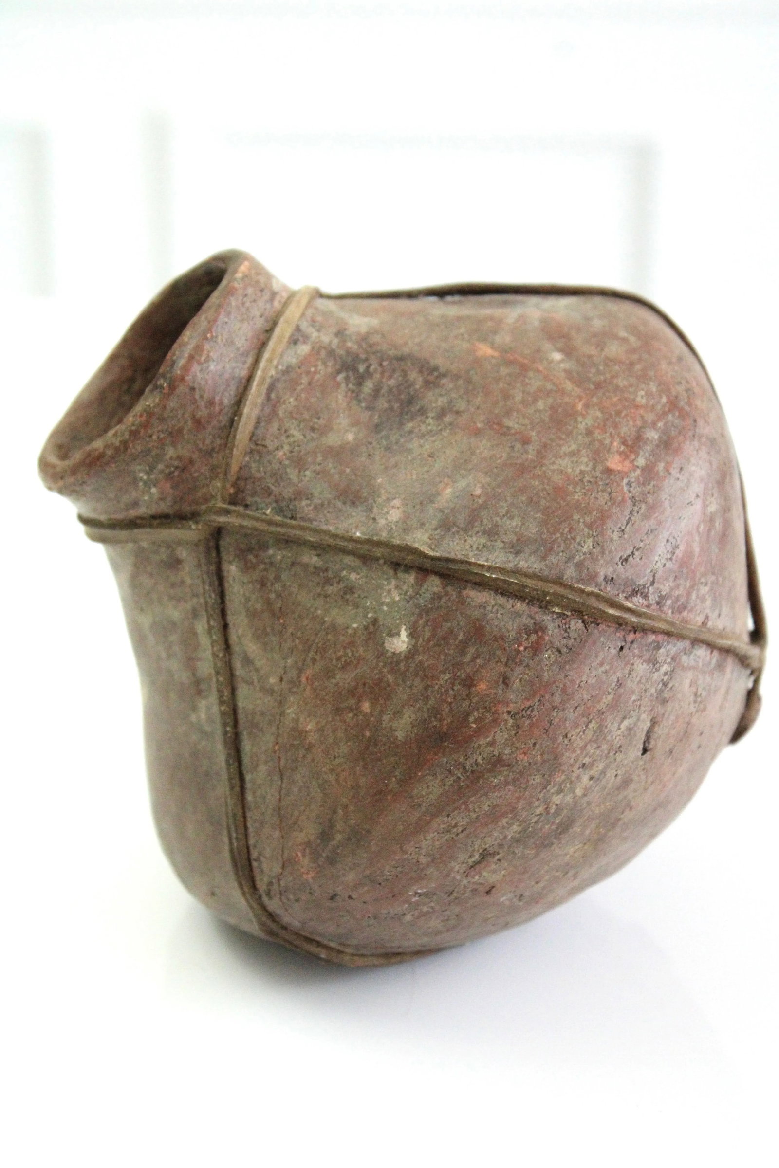 Antique Tarahumara Terracotta Tesguino Fermenting Pot - 2