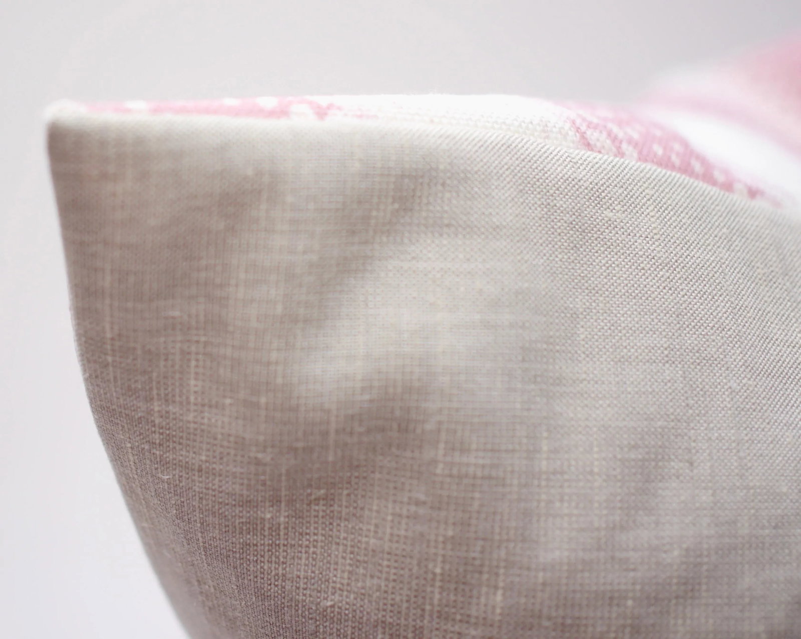 Isobel "Speckled Stripe" 24" Square Belgian Linen Pillow - 4