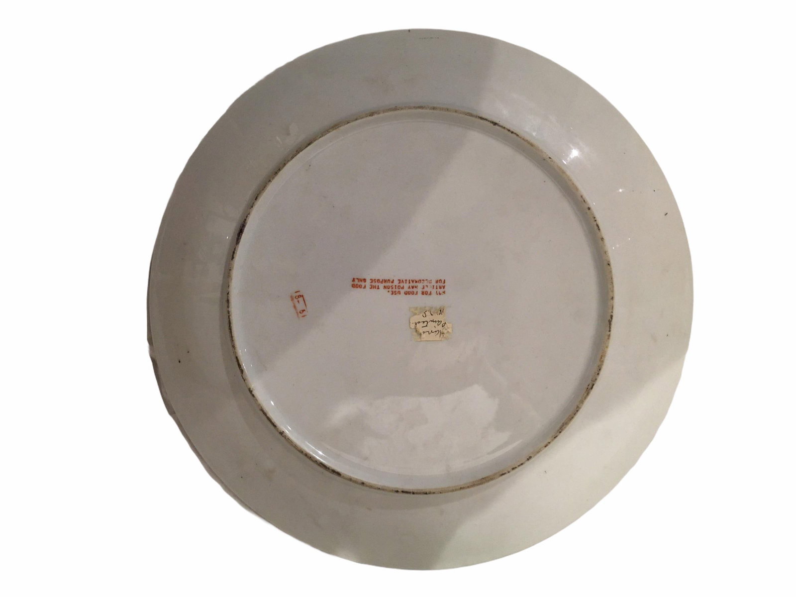 Vintage Egyptian Revival Ceramic Plate - 4