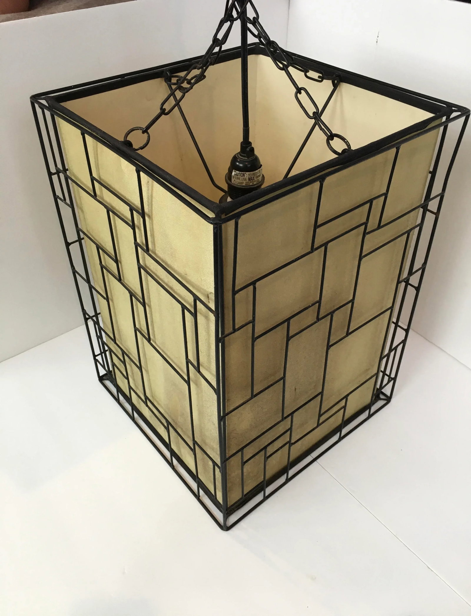 Mid-Century Geometric Light Pendant/Chandelier - 10