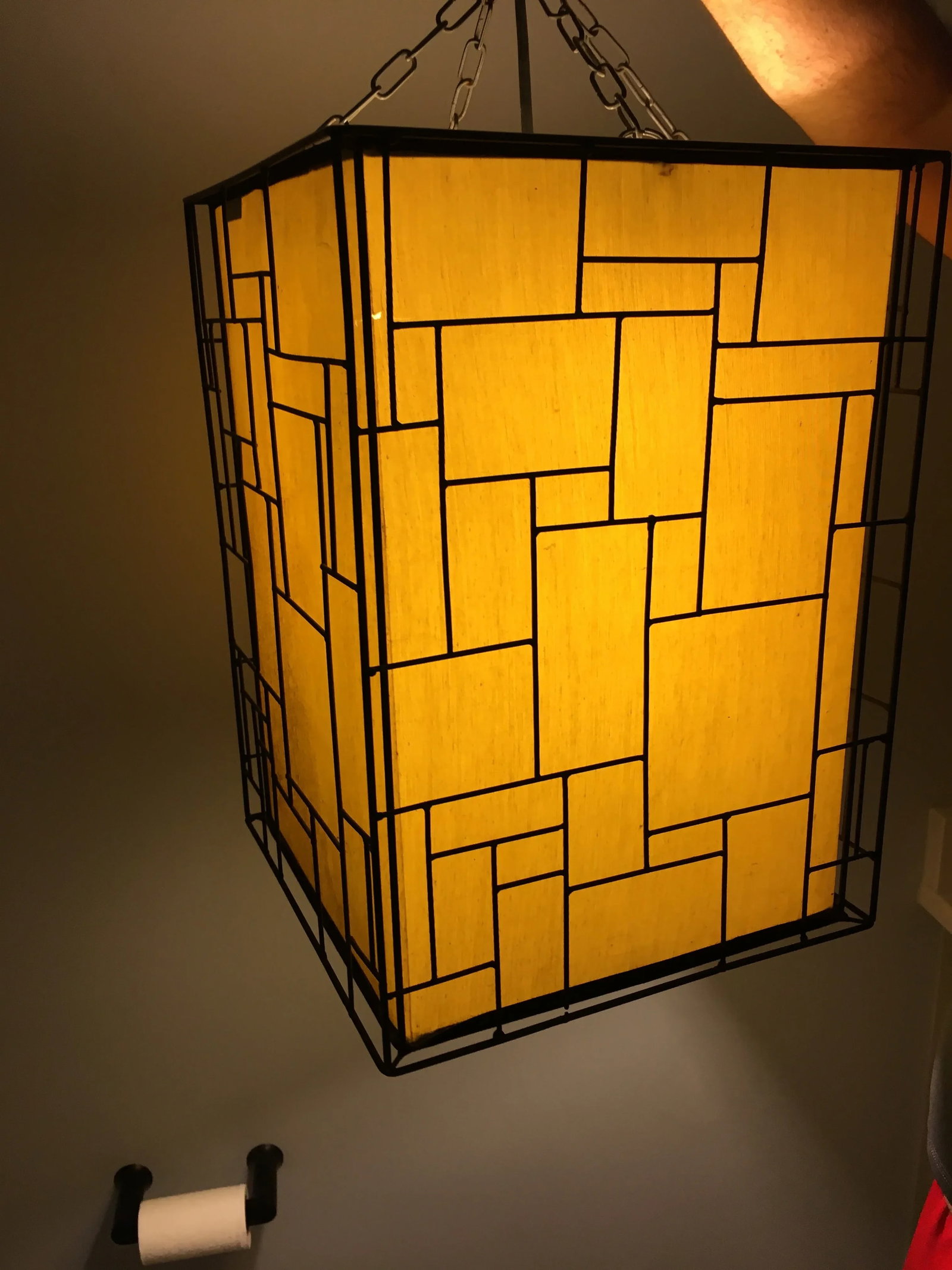 Mid-Century Geometric Light Pendant/Chandelier - 5