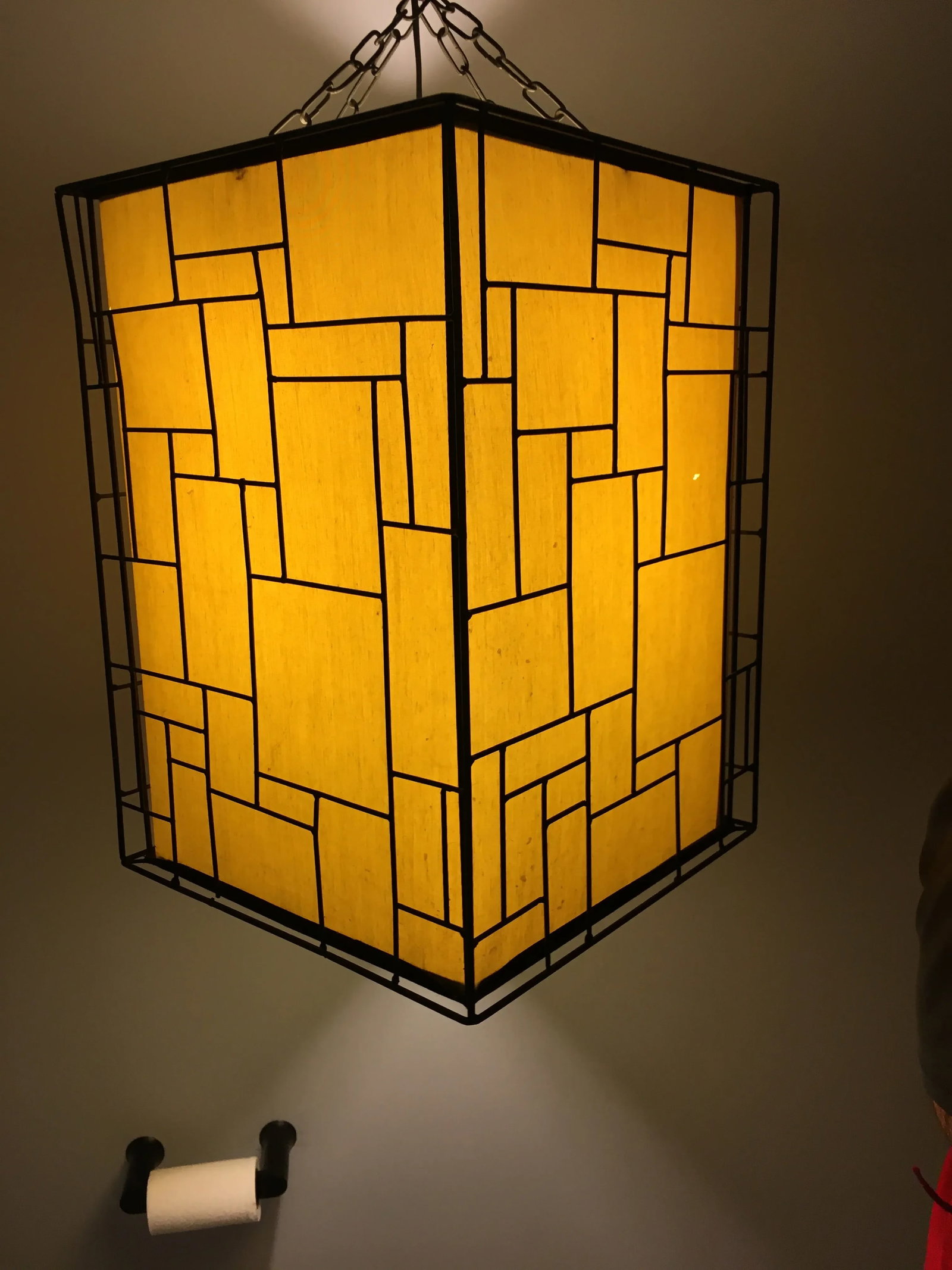 Mid-Century Geometric Light Pendant/Chandelier - 6