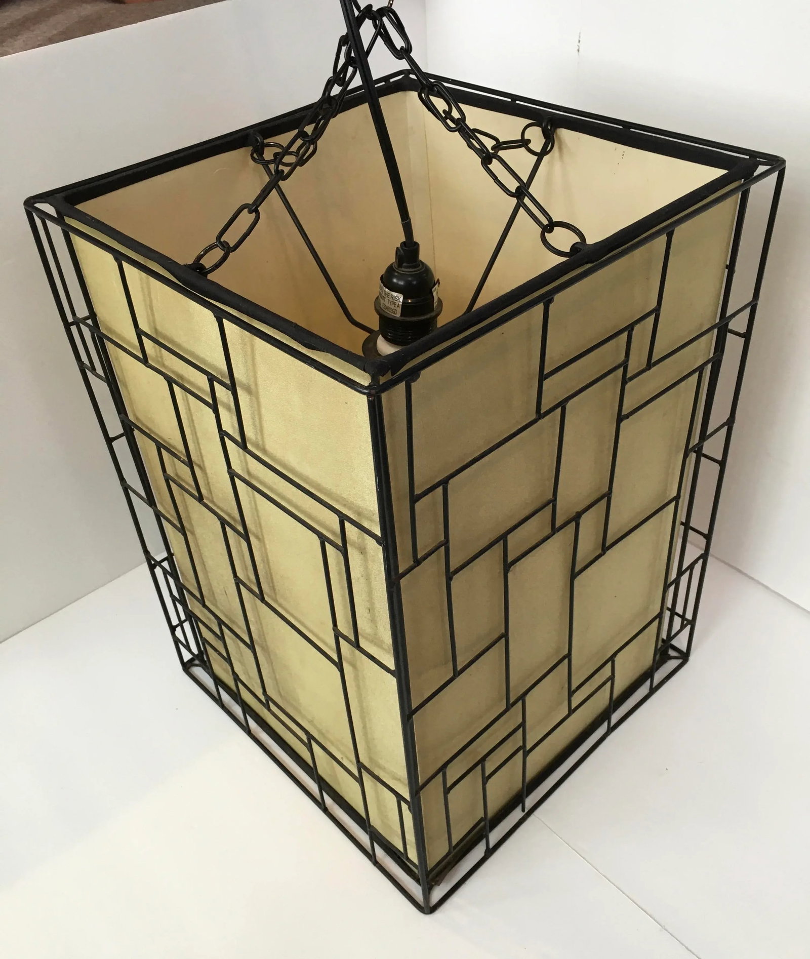 Mid-Century Geometric Light Pendant/Chandelier - 8