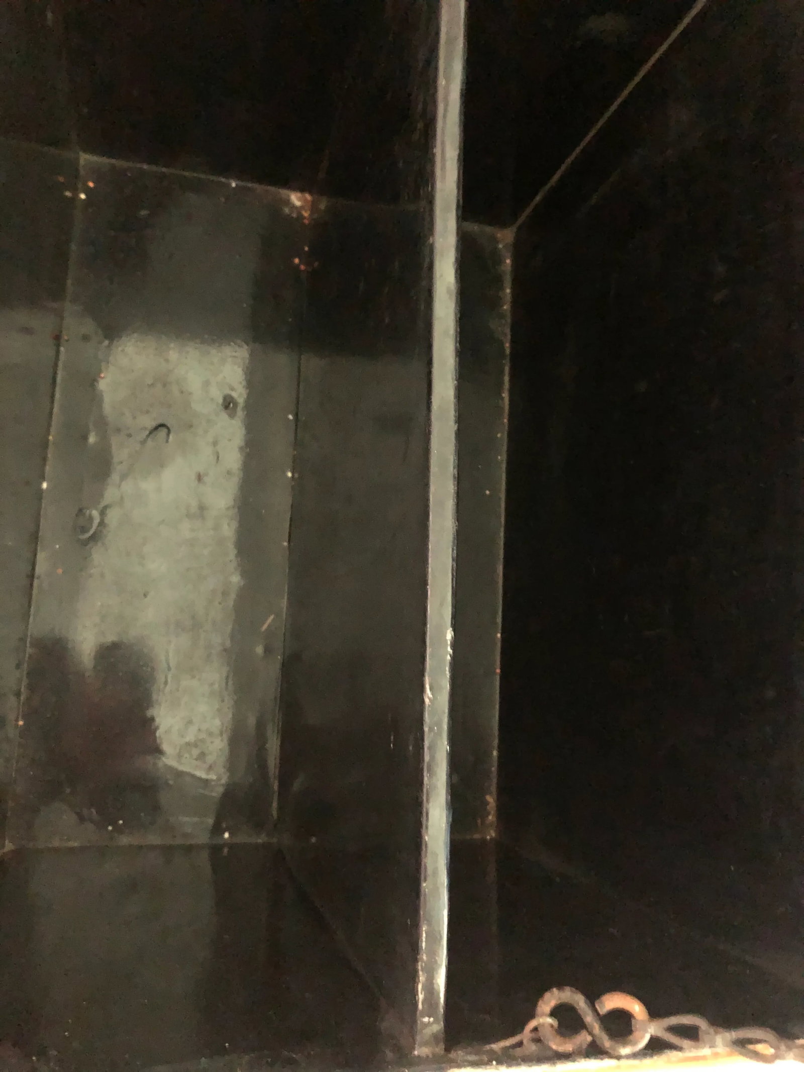 Antique English Document Box on Stand - 5