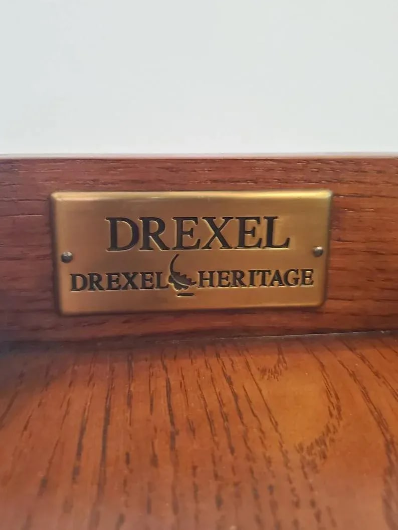 Drexel Heritage Painted Two Tier Side Table - 10