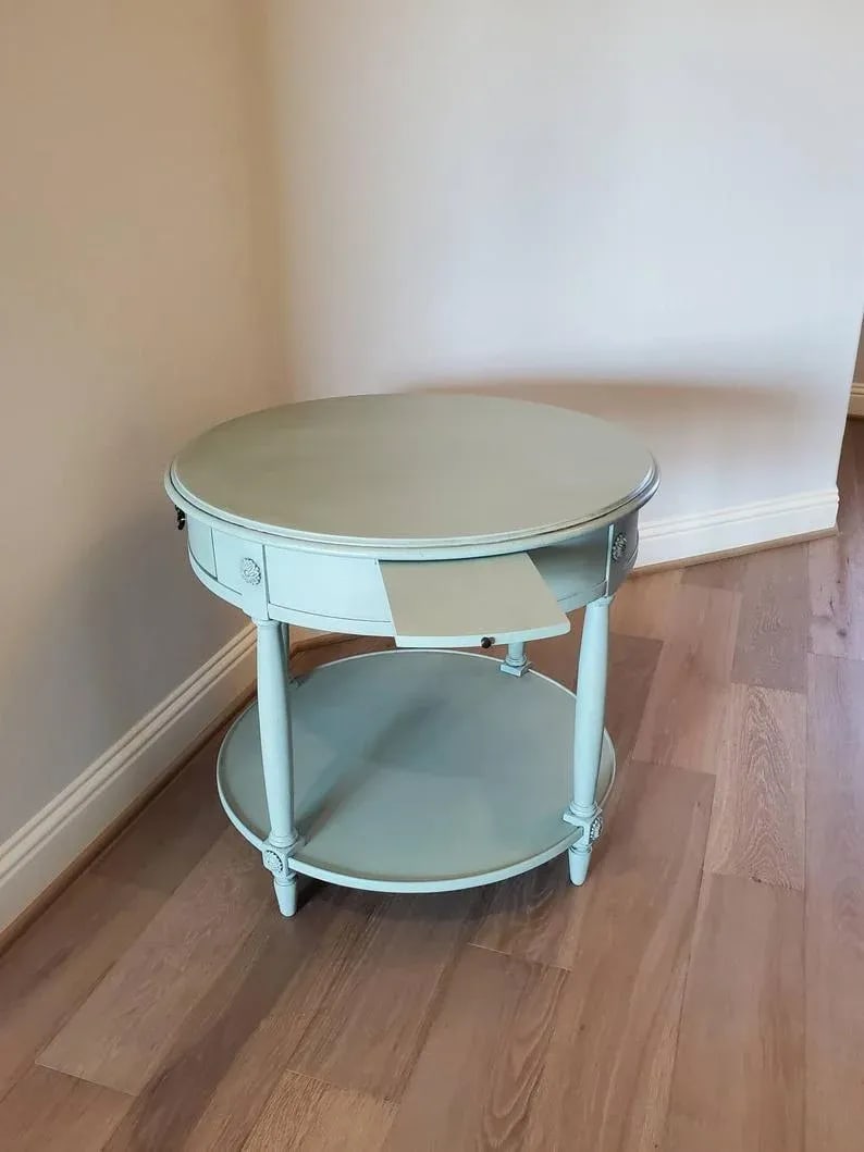 Drexel Heritage Painted Two Tier Side Table - 5
