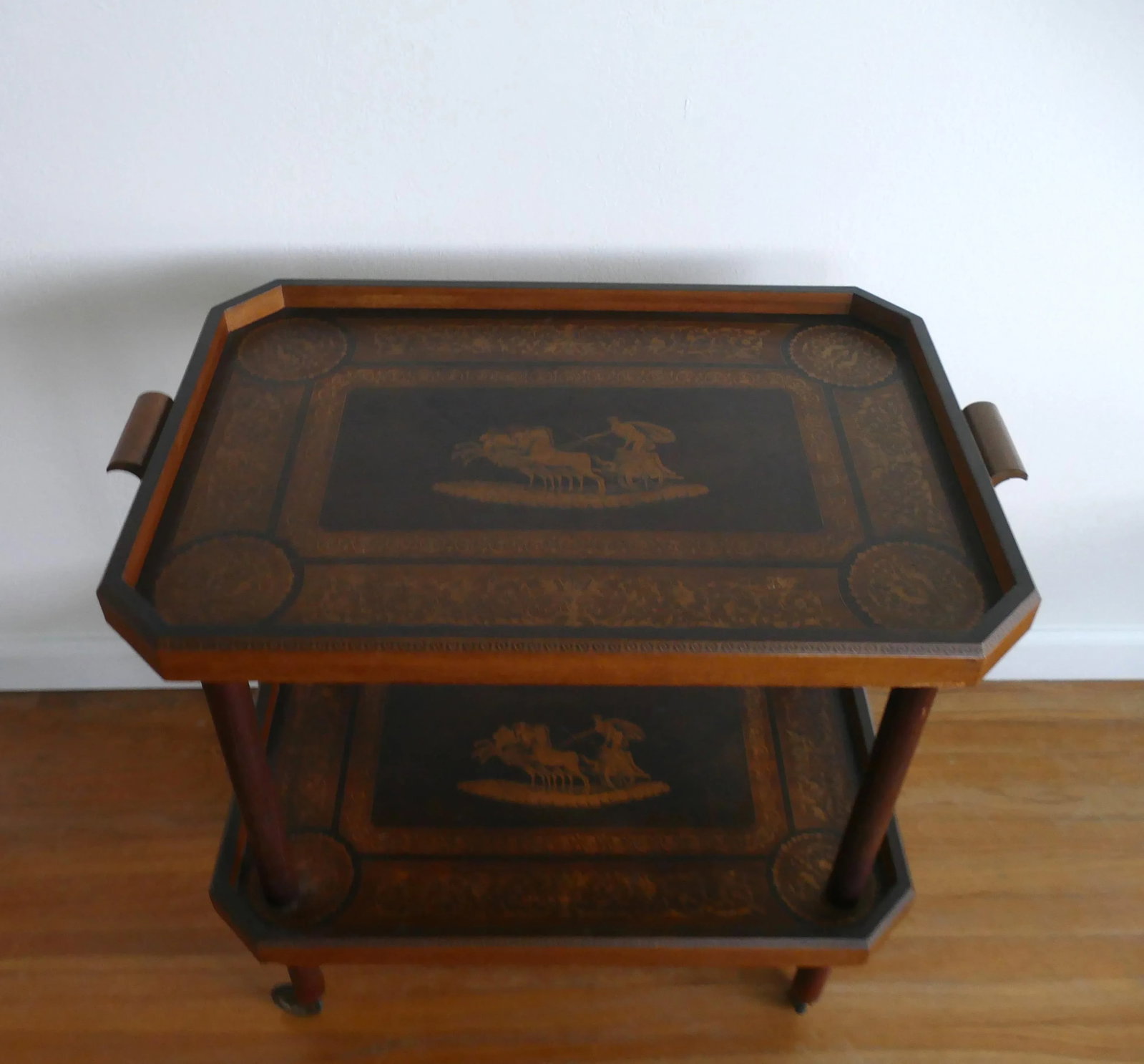 1950s Italian Butlers Tray Bar Cart - 6