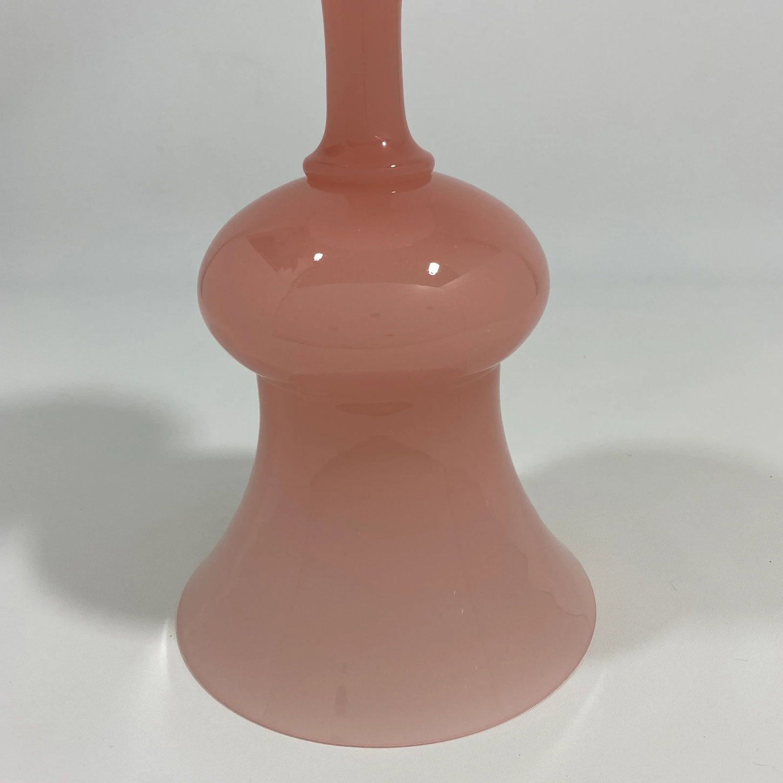 Blush Opaline Glass Vase - 12