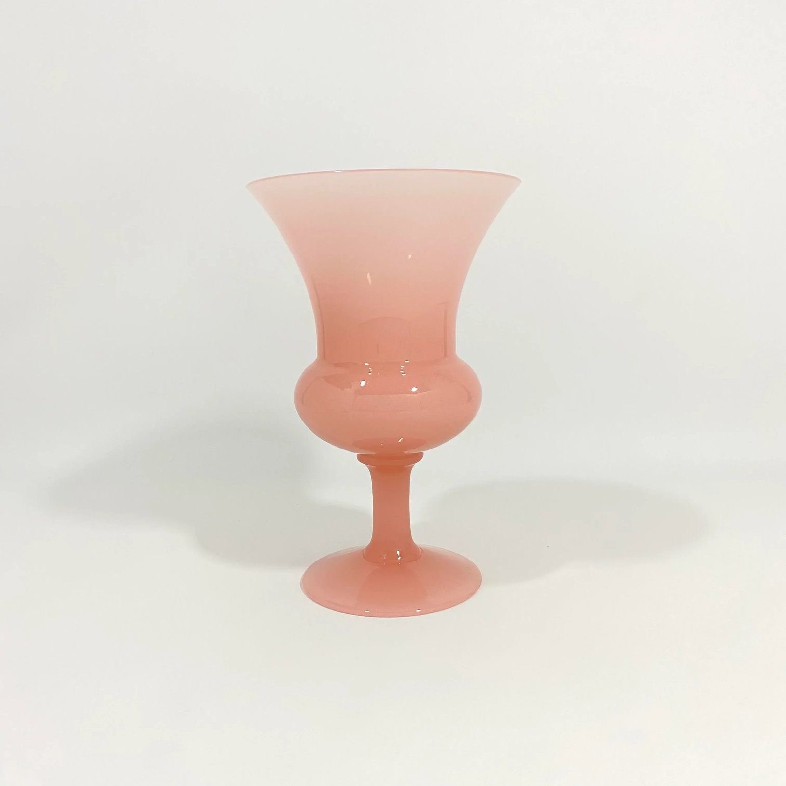 Blush Opaline Glass Vase - 2