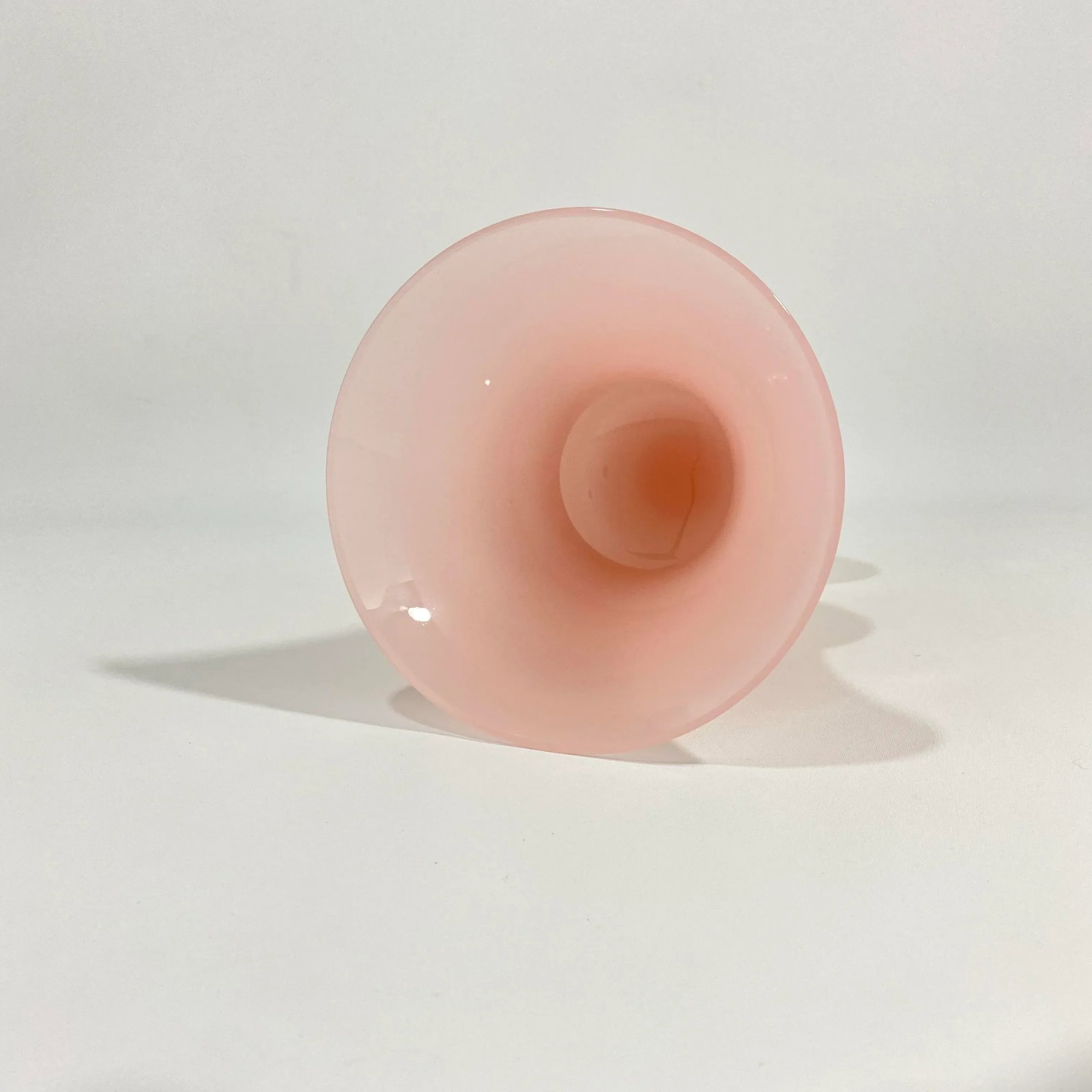 Blush Opaline Glass Vase - 6