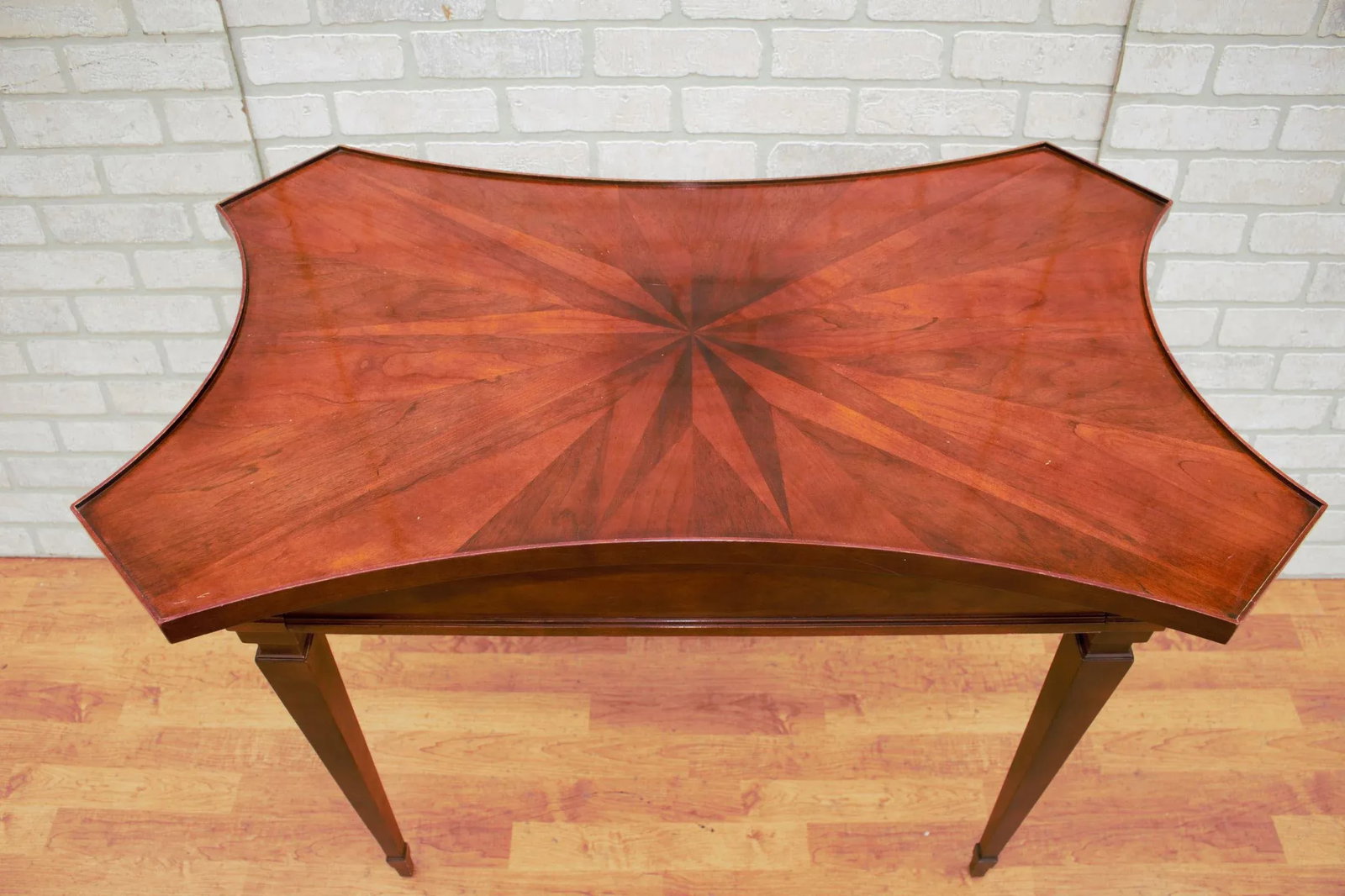 Vintage Baker Furniture Federal Style Inlaid Side Table - 6