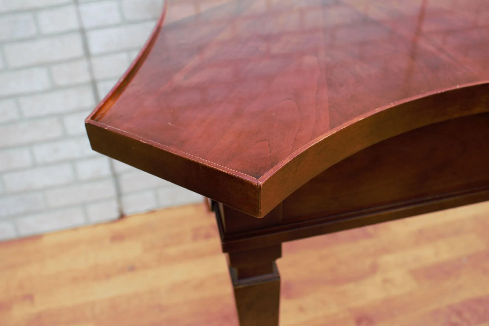 Vintage Baker Furniture Federal Style Inlaid Side Table - 7