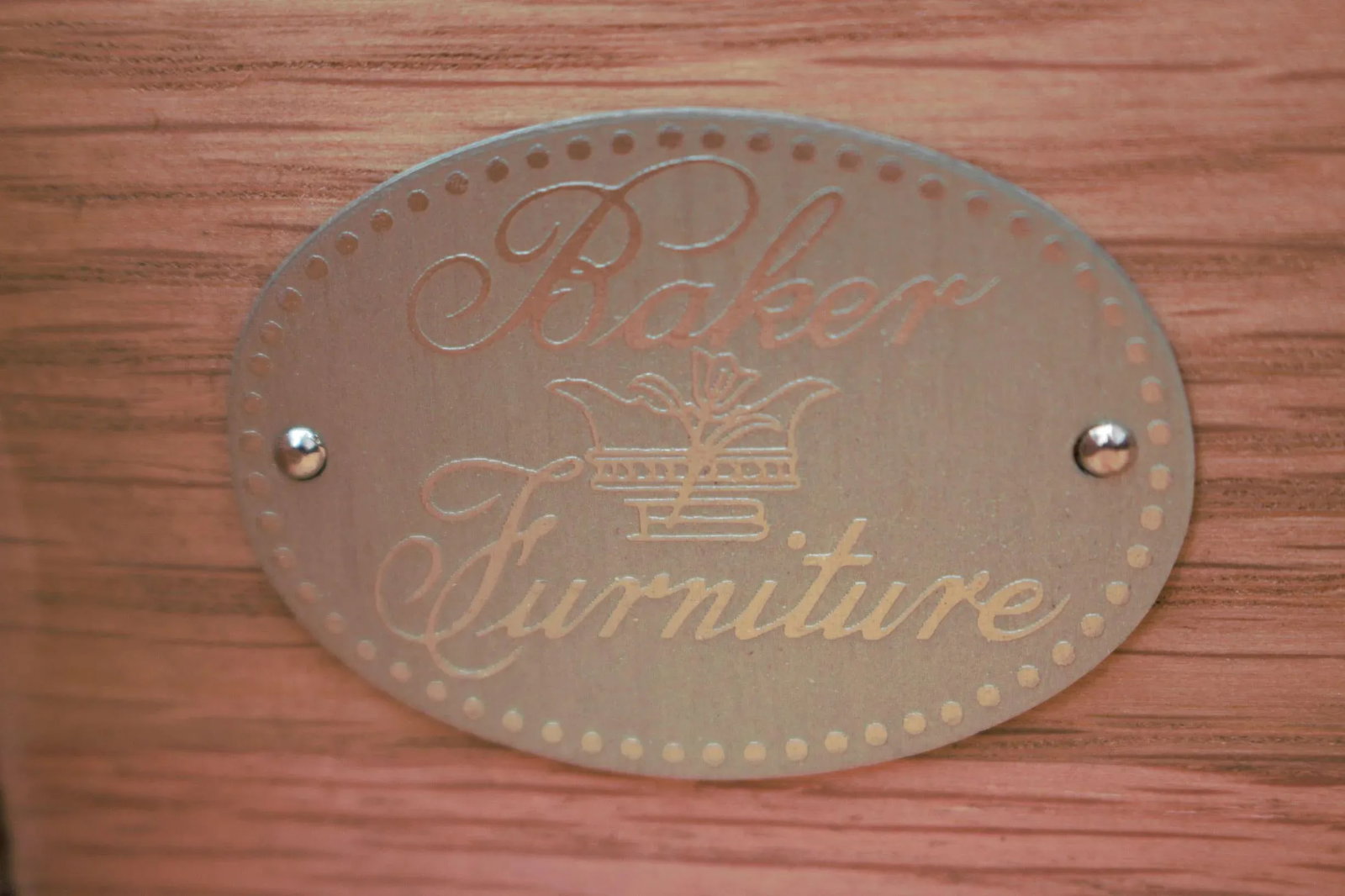 Vintage Baker Furniture Federal Style Inlaid Side Table - 8