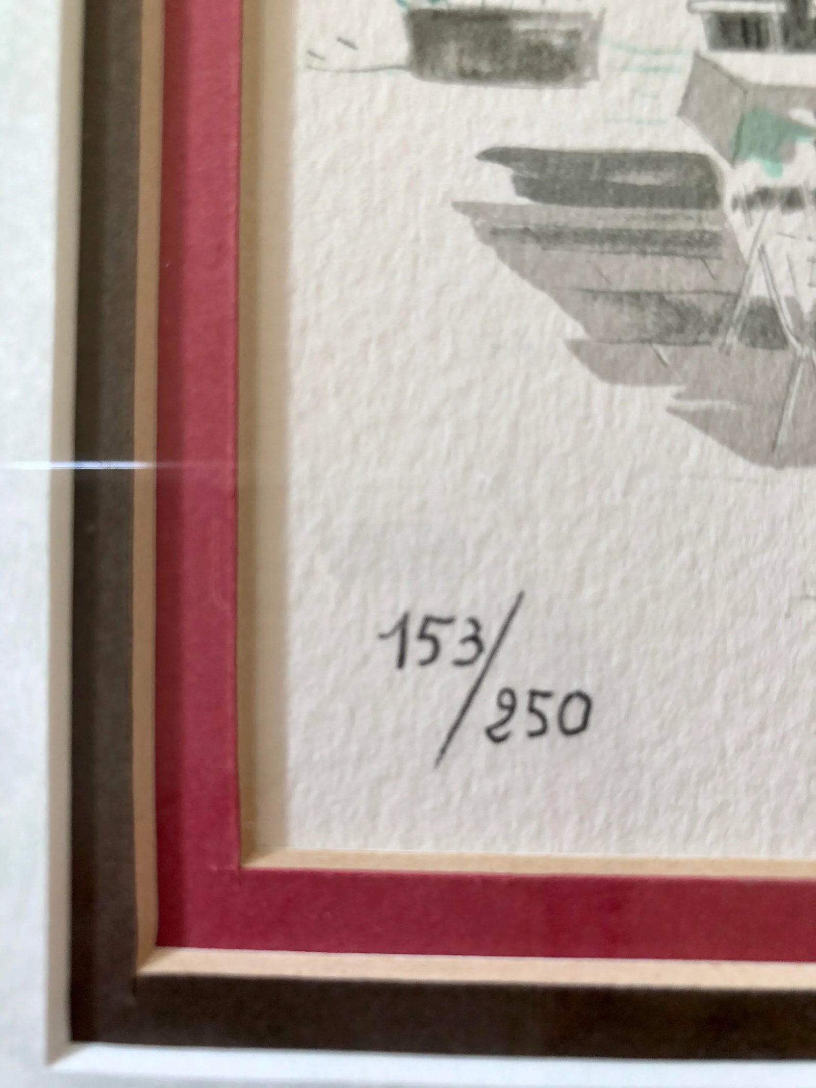 French Bistro Signed Art - 4