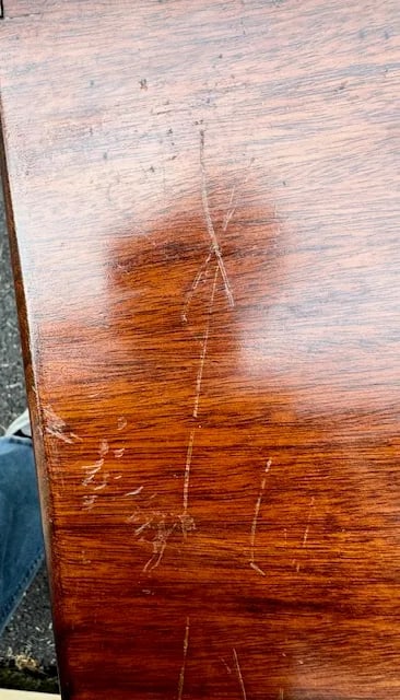 Empire Style Mahogany Card or Game Table Late 19th Century - 13