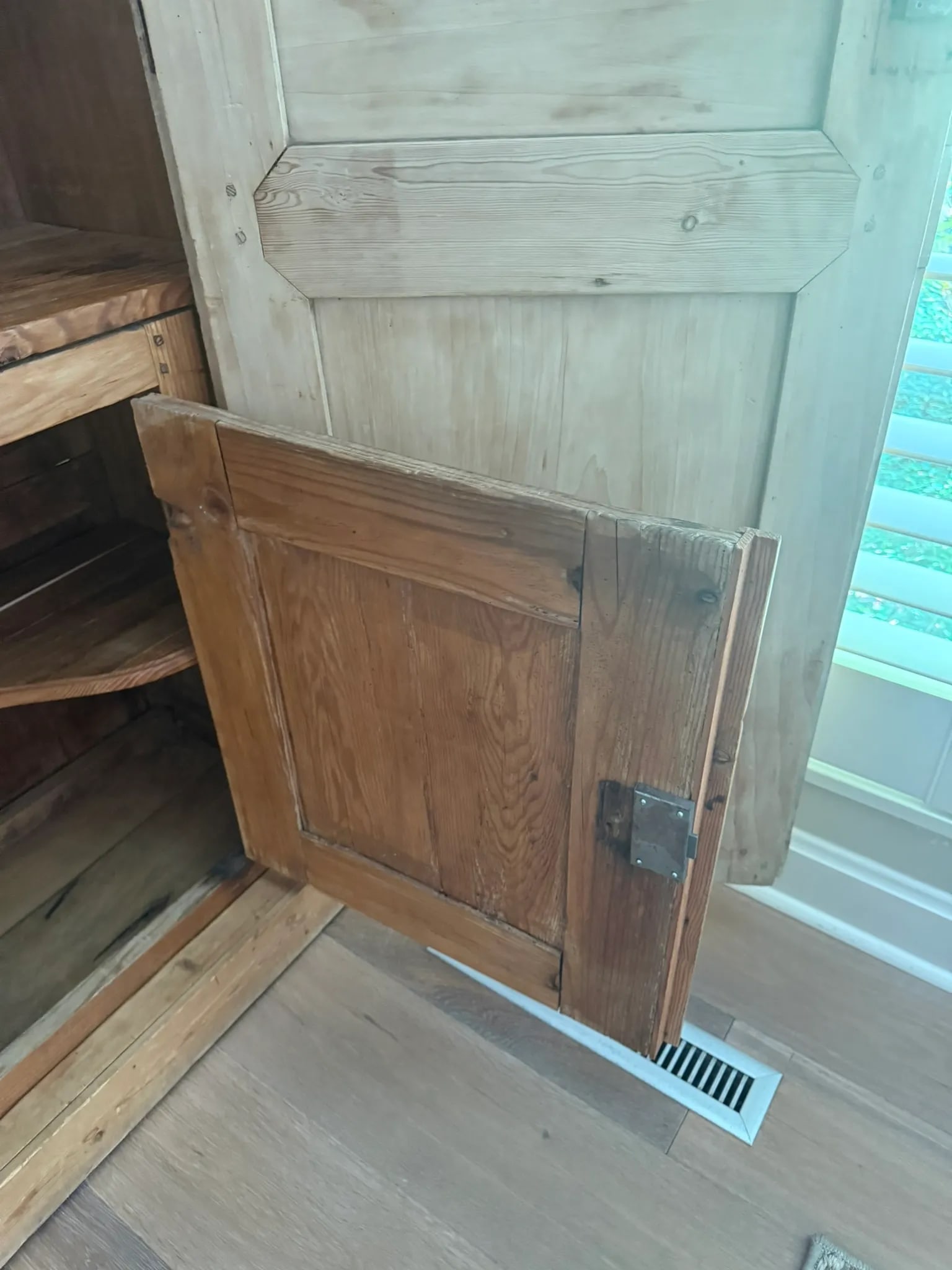 Vintage Two Door Armoire - 11