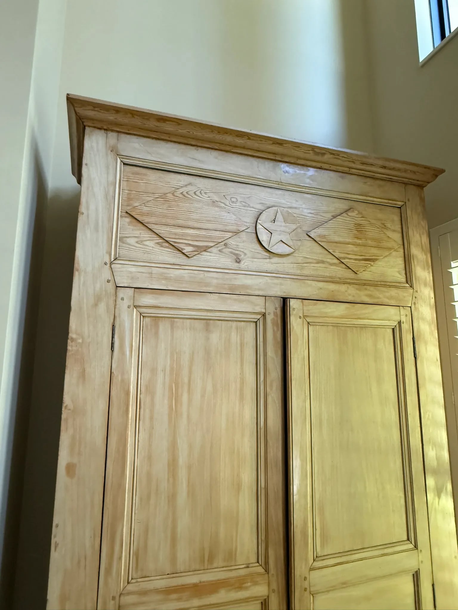 Vintage Two Door Armoire - 3