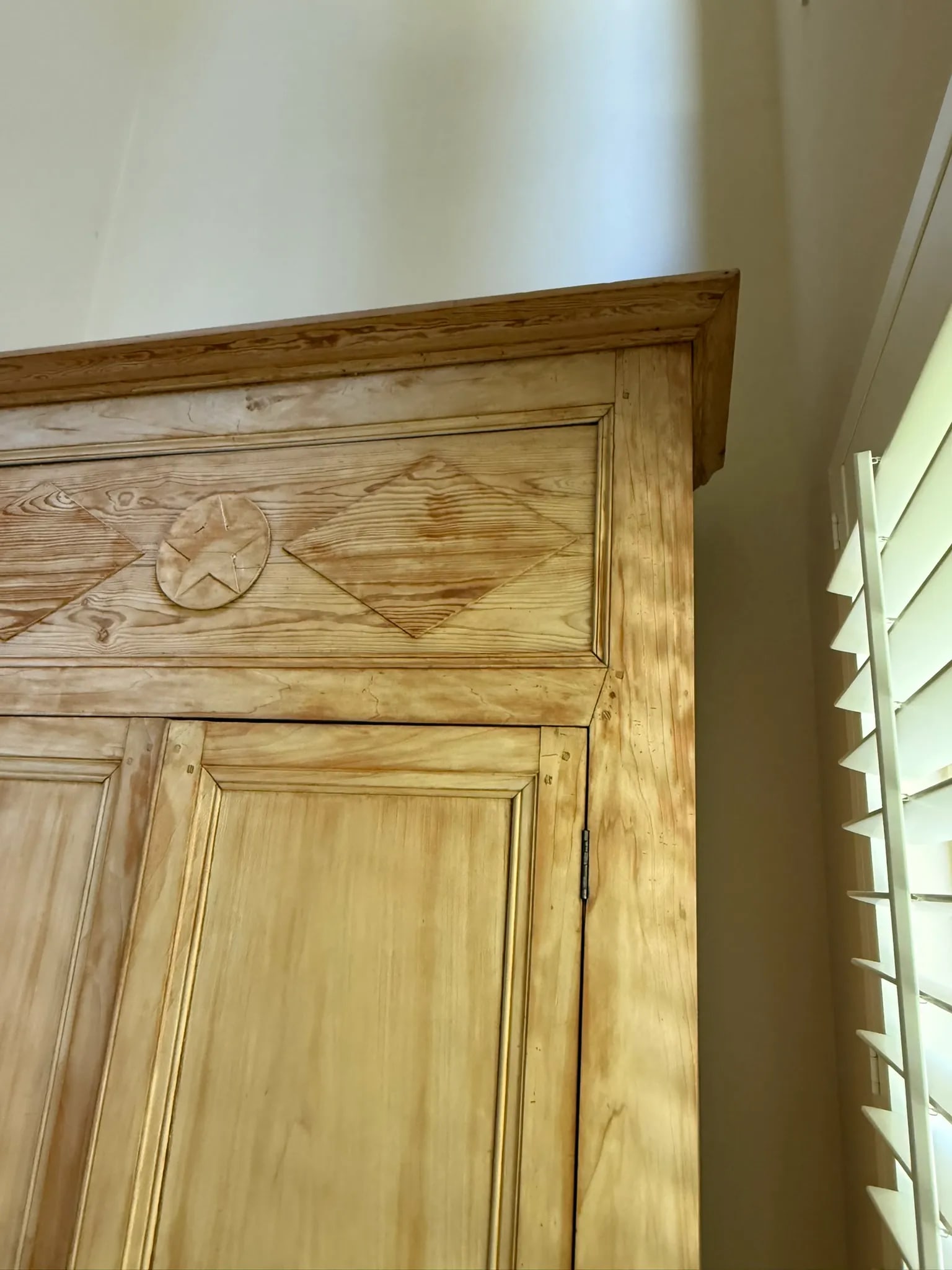 Vintage Two Door Armoire - 4