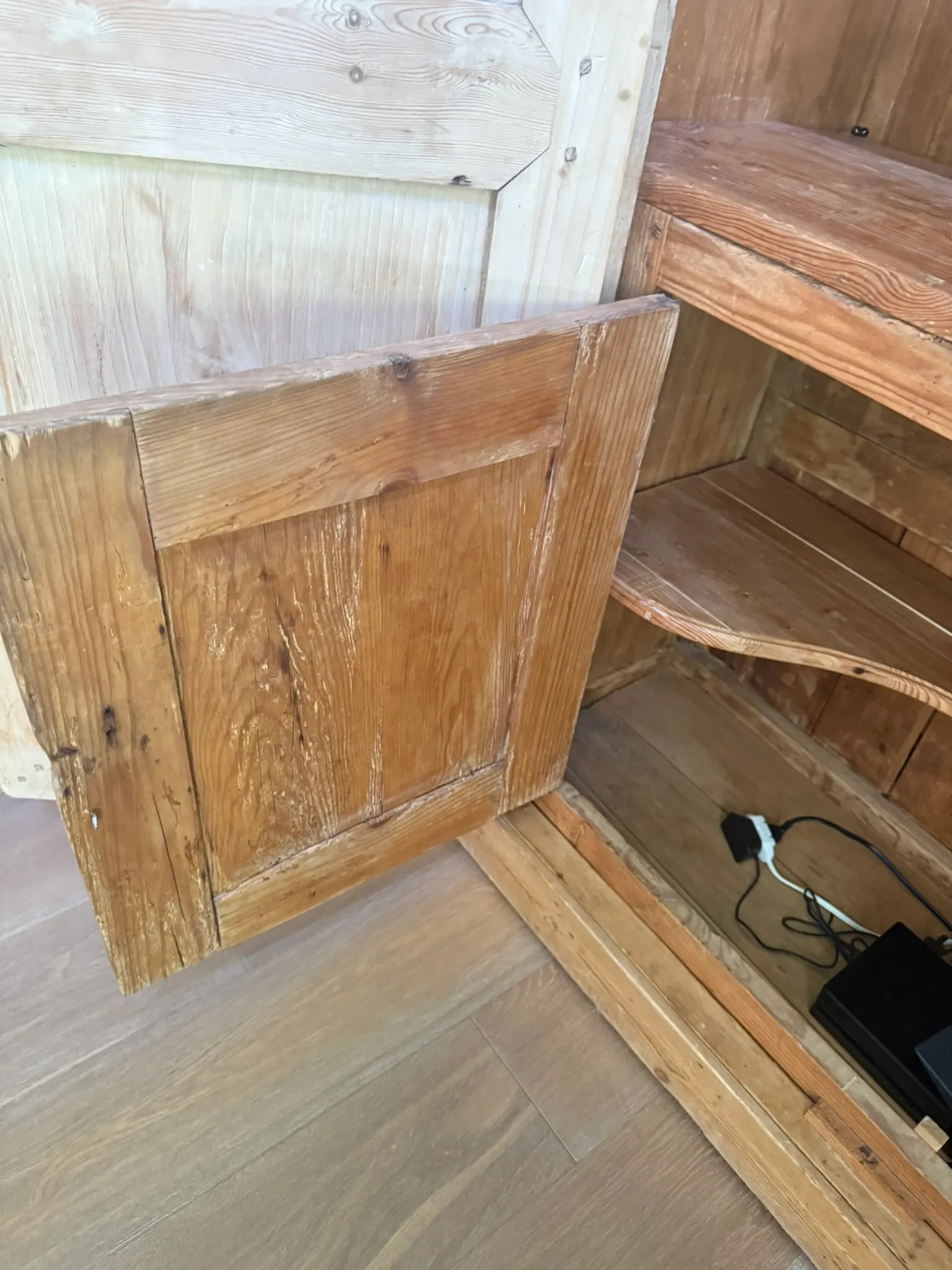 Vintage Two Door Armoire - 8