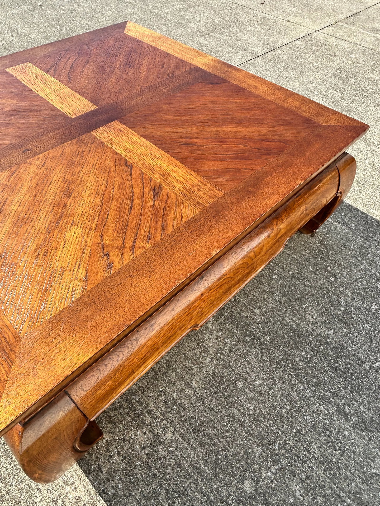 Vintage Ming Style Coffee Table - 3