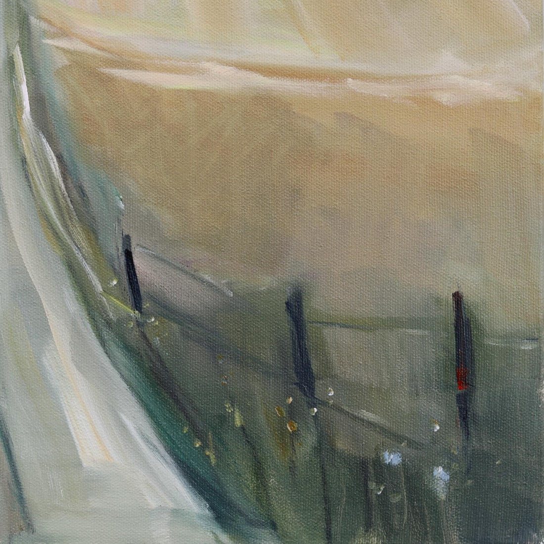Miles Away - Rural Landscape Still Life Mixed Media Original Artwork by Jodi Miller - 5