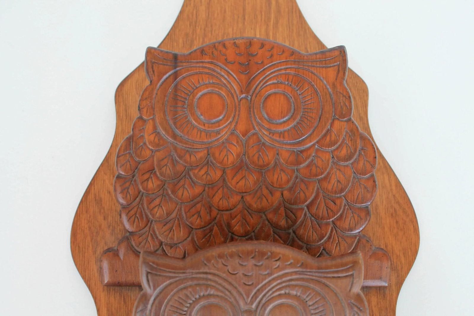 Vintage Wall Owl Letter & Key Holder - 3