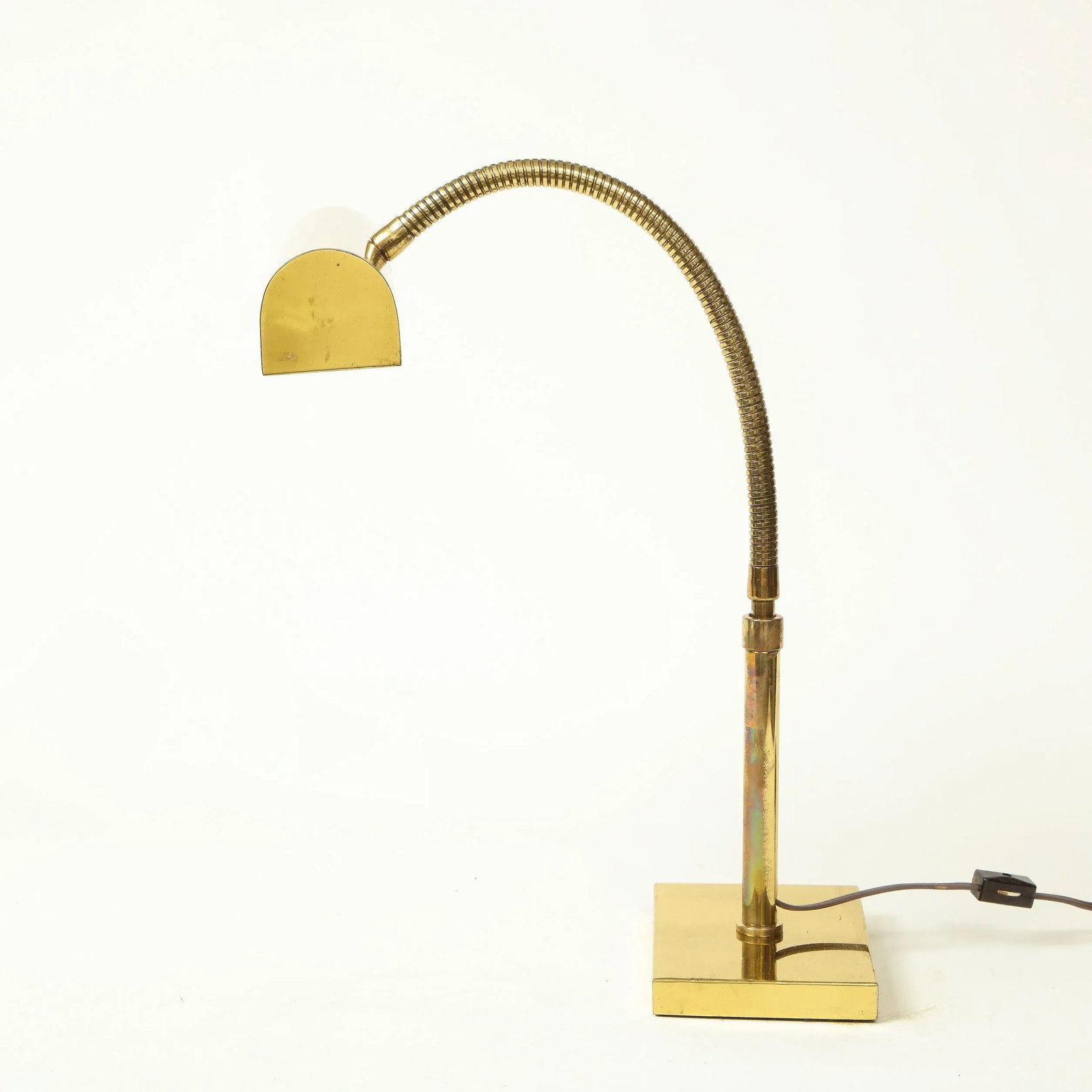 Hansen Polished Brass Pharmacy Desk Lamp - 4