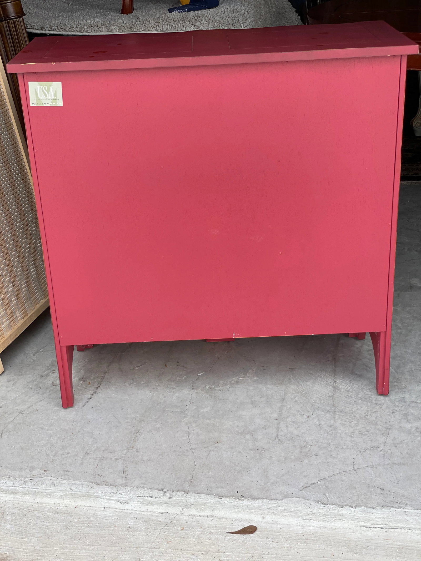 Baker Furniture Milling Road Red Accent Cabinet - 5