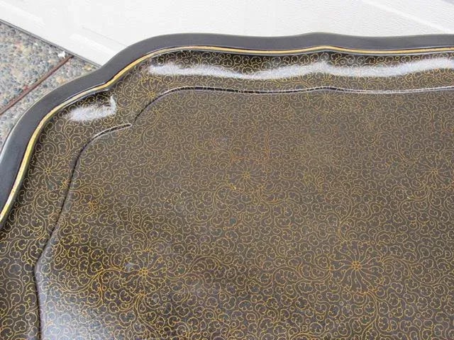 1850's Paper Mache Tray Table - 8