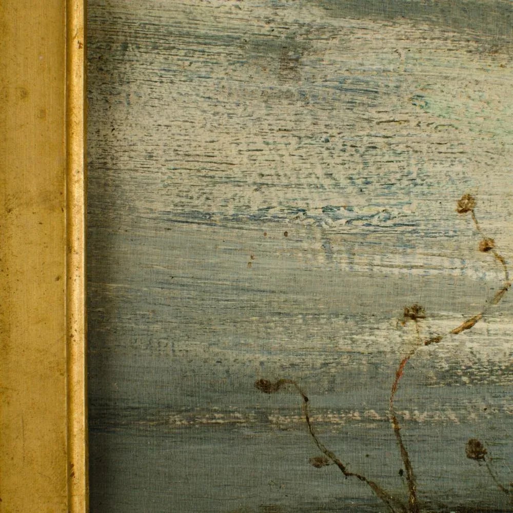 Continental Landscape Painting With Nude Women Swimming, 19th C. - 11