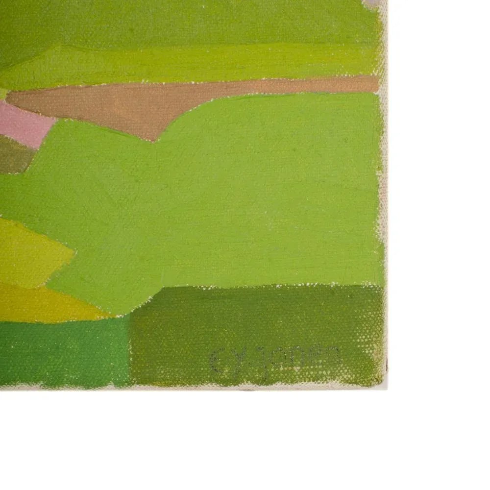 Mid 20th Century "Reaching Branches" Fauvist Landscape Oil Painting by Ernest Yarrow-Jones - 4