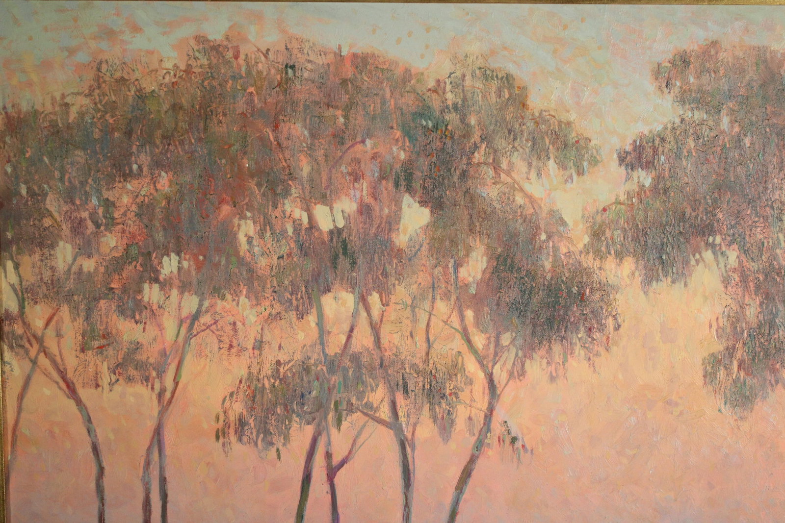 Impressionist Coastal Sunset Painting by William Dorsey (1942-2019) - 7
