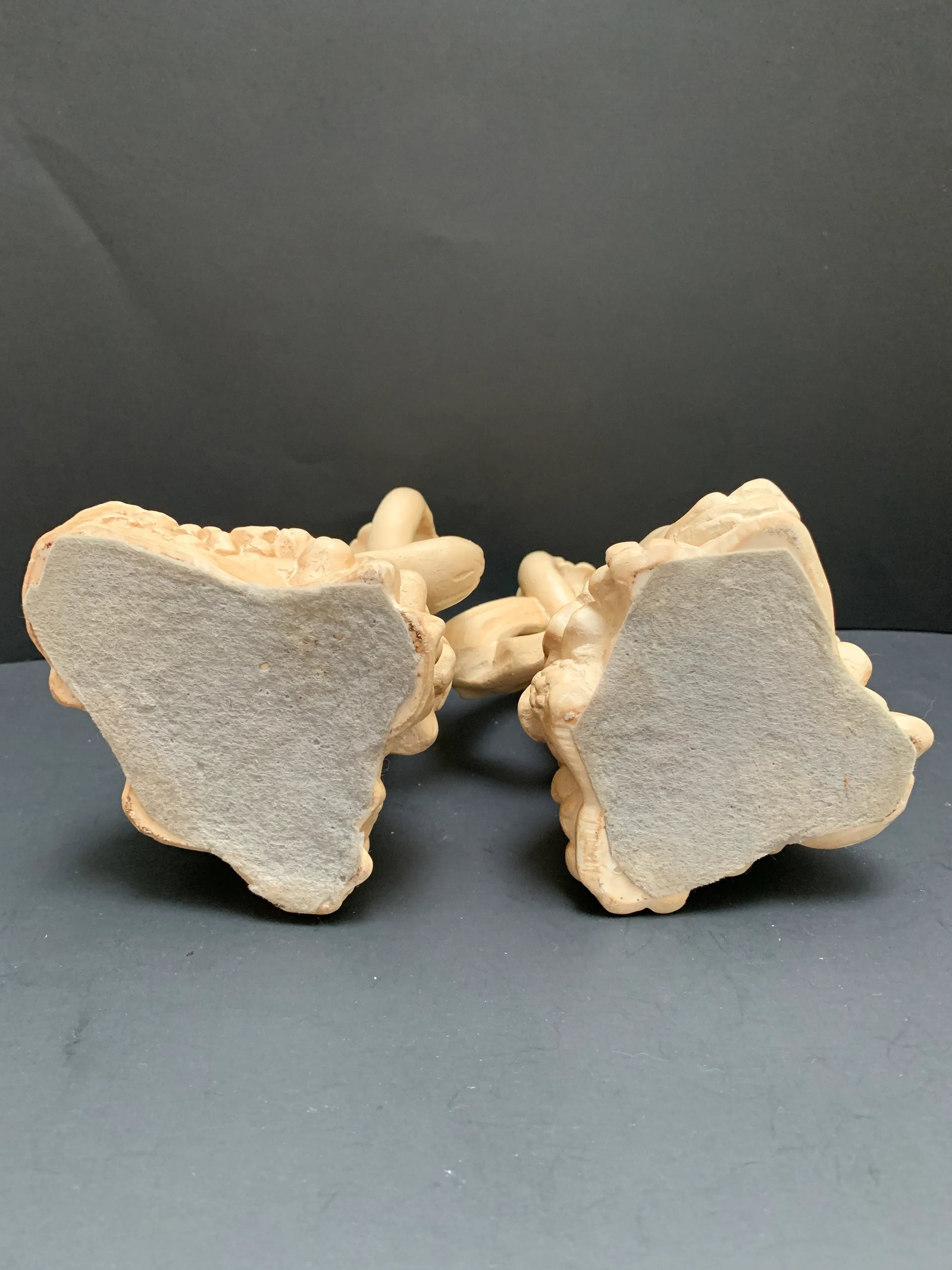 Vintage Italian Angel Candleholders, a Pair - 7