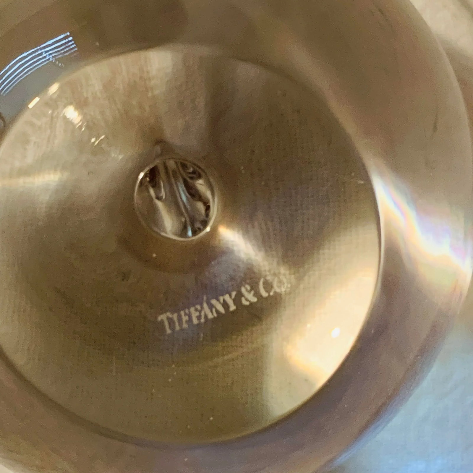 Vintage Tiffany & Co. Crystal Apple Paper Weight - 2