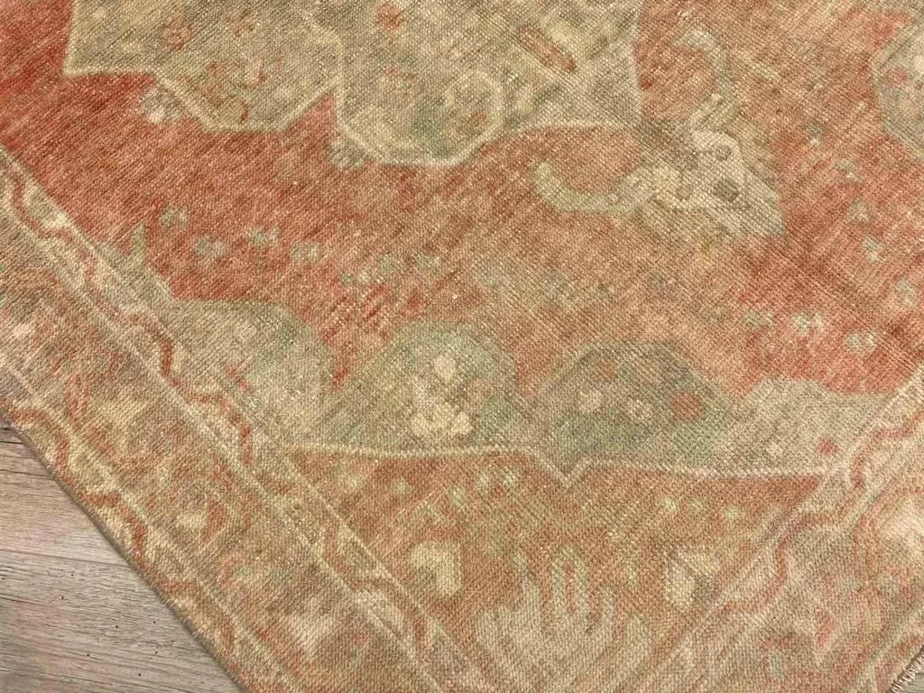 Faded Coloured Vintage Turkish Rug - 48"x72" - 3
