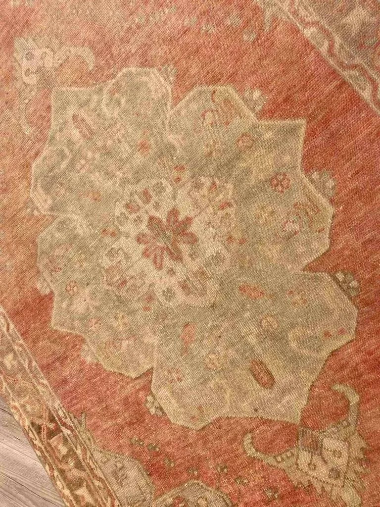 Faded Coloured Vintage Turkish Rug - 48"x72" - 9