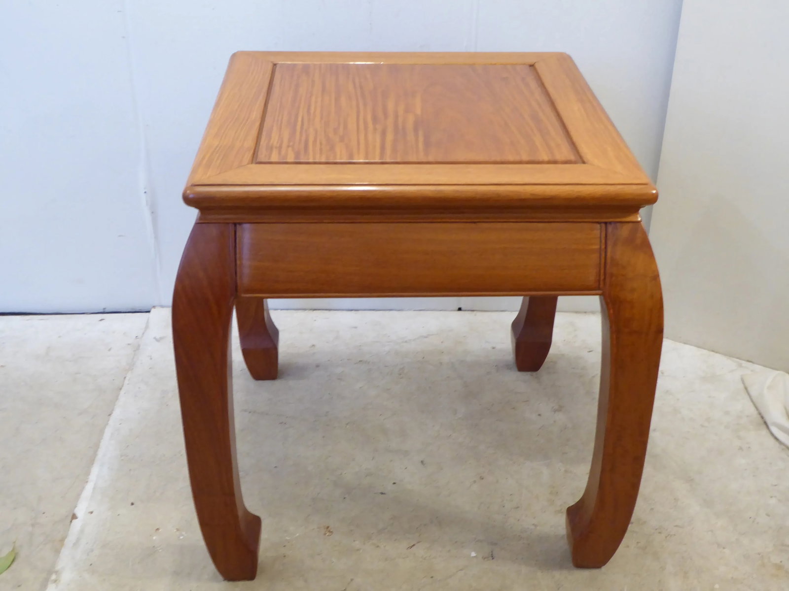 Vintage Chinese Rosewood Side Table - 2