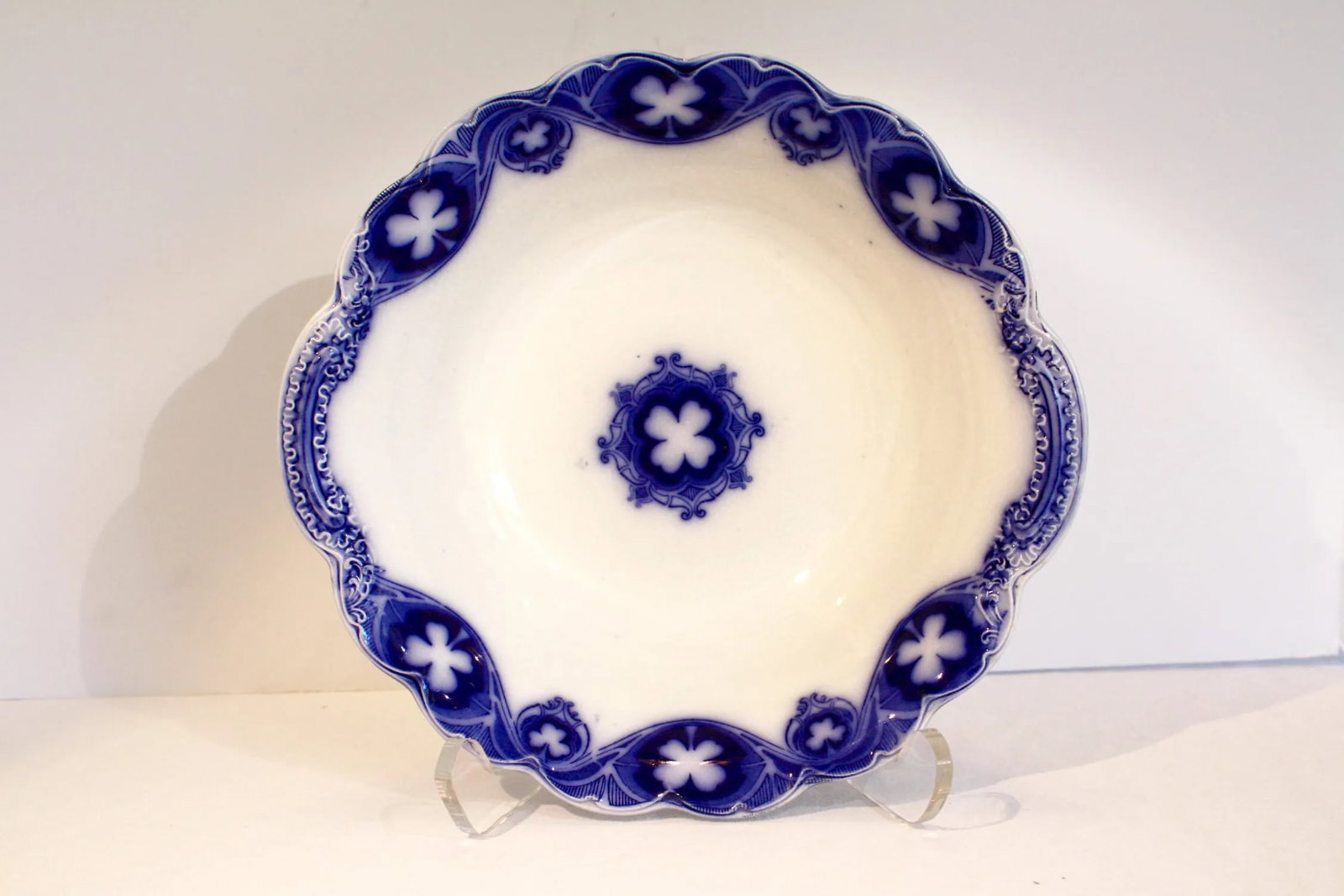 Antique English Savoy Serving Bowl - 2