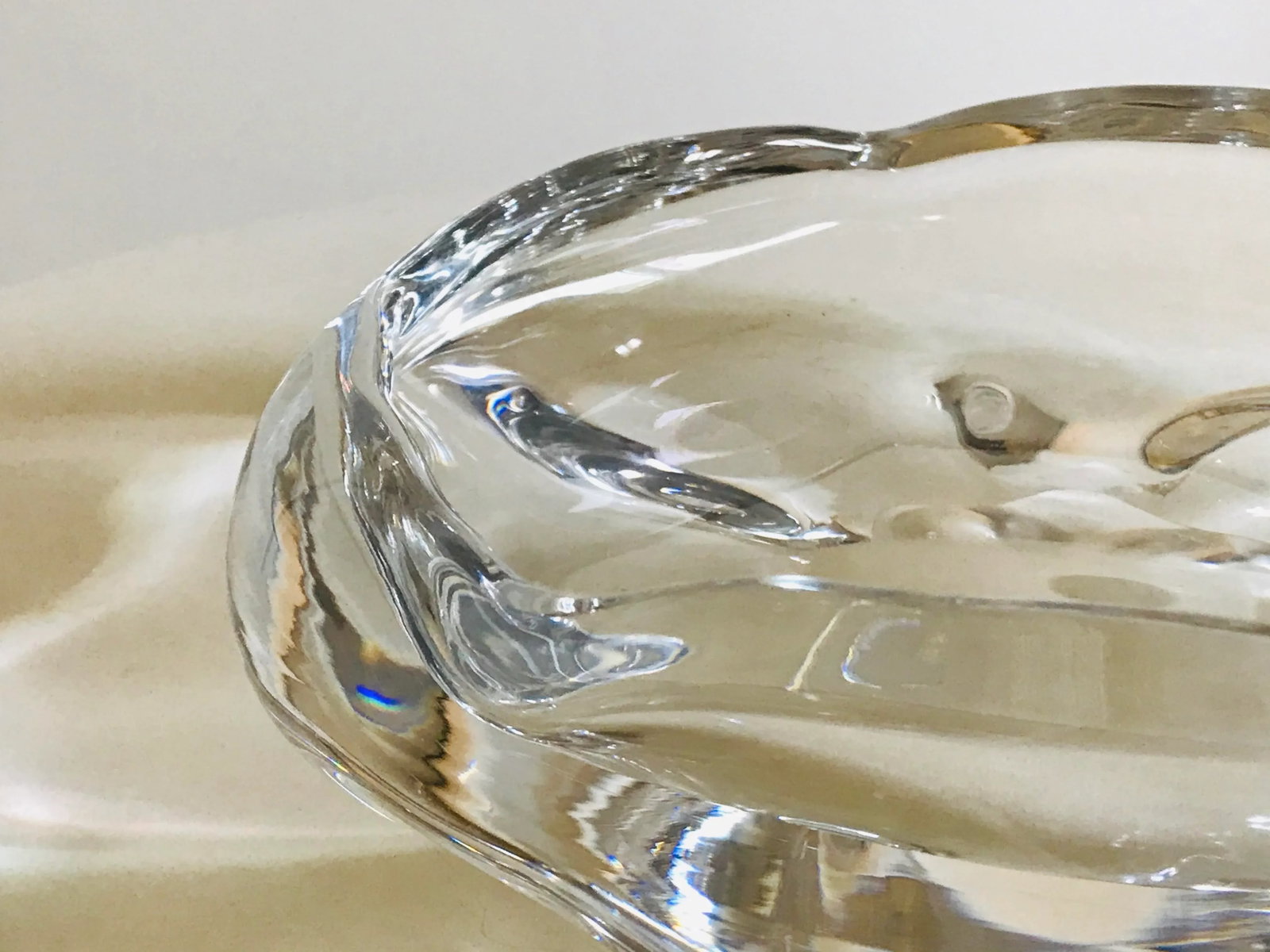 1950s Vcke Lindstrand for Orrefors Stella Polaris Glass Bowl - 11