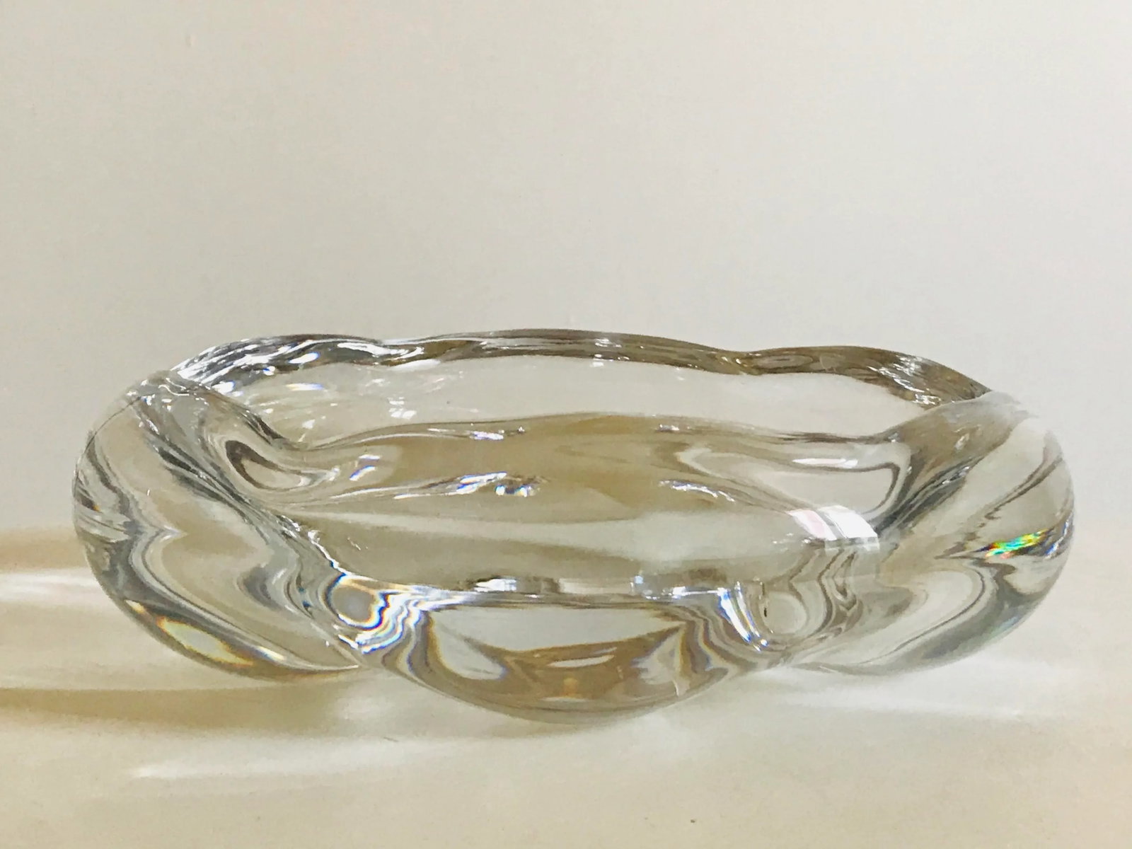 1950s Vcke Lindstrand for Orrefors Stella Polaris Glass Bowl - 13