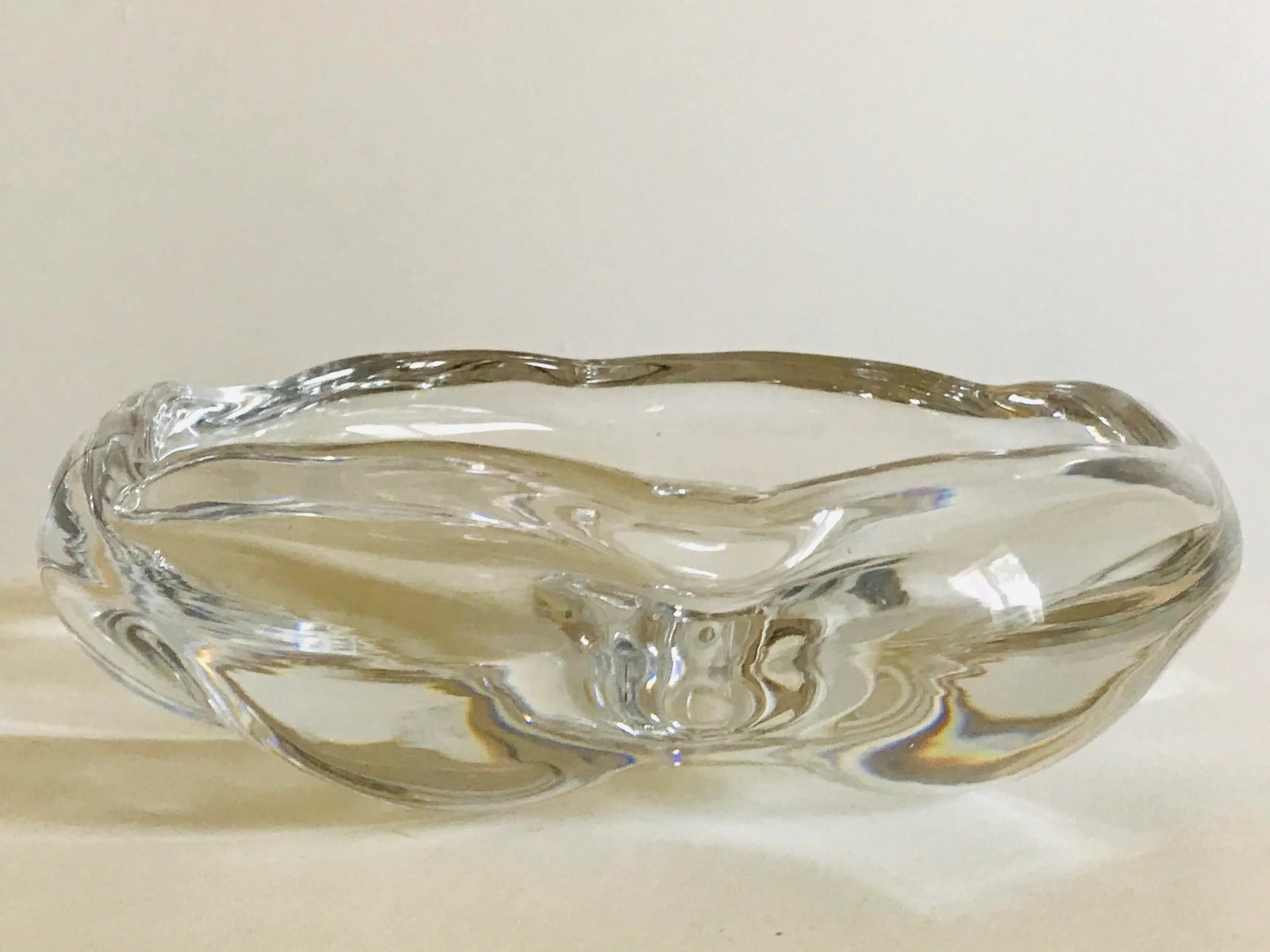 1950s Vcke Lindstrand for Orrefors Stella Polaris Glass Bowl - 4