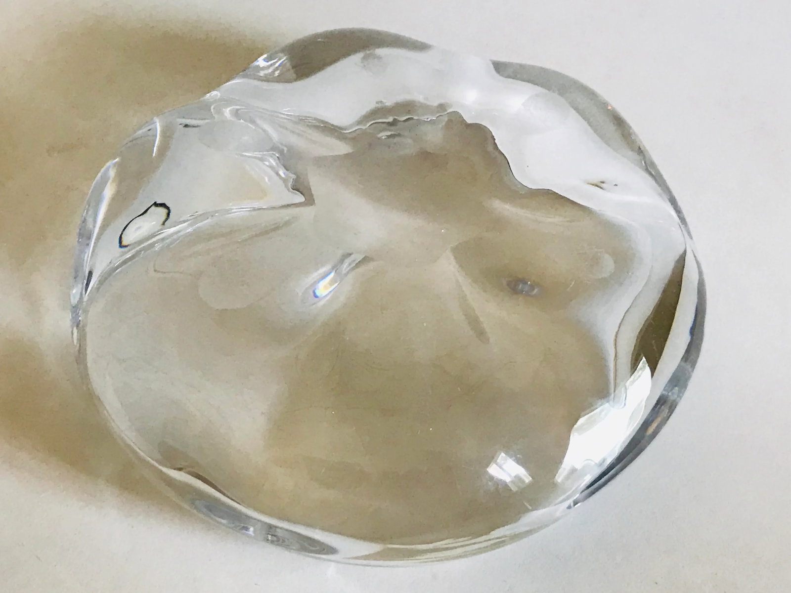 1950s Vcke Lindstrand for Orrefors Stella Polaris Glass Bowl - 7