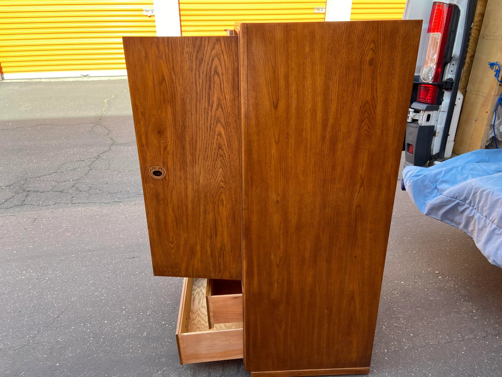 1990s Vintage Drexel Heritage Collection Entertainment Armoire - 5