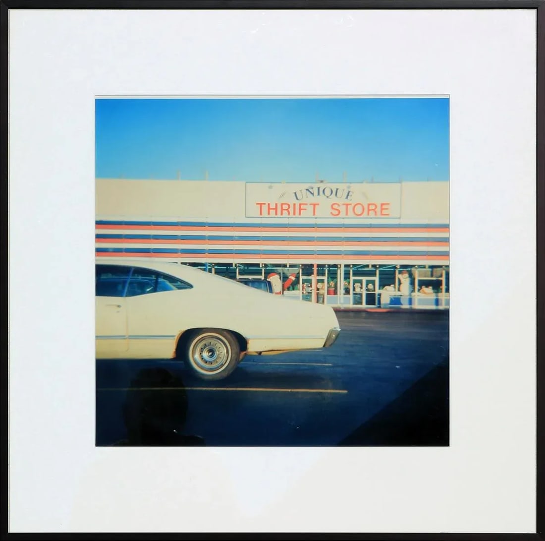 1996 " Thrift" C-Print Photograph of a Vintage Car and Thrift Shop Edition 1/20 by Amy Blakemore - 12