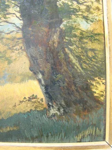 Unsigned California 19th Century Plein Air Oil Painting - 6