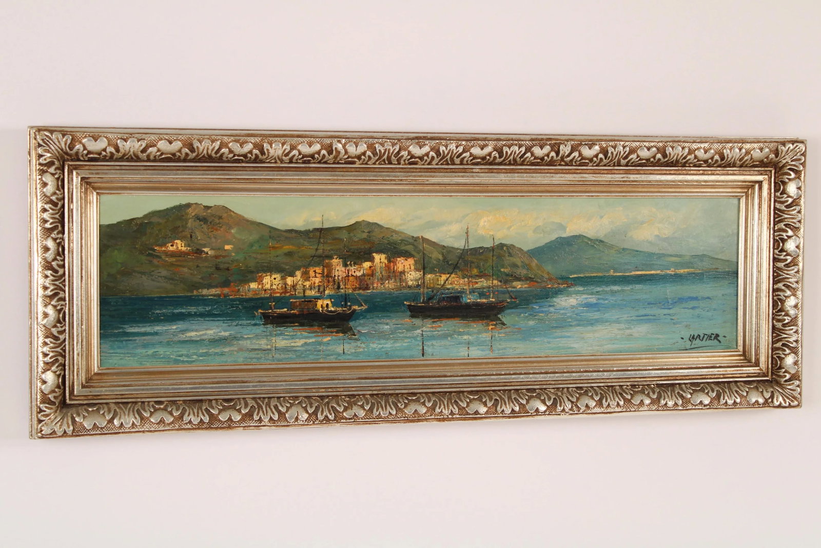 Mediterranean Coastal Painting - 2