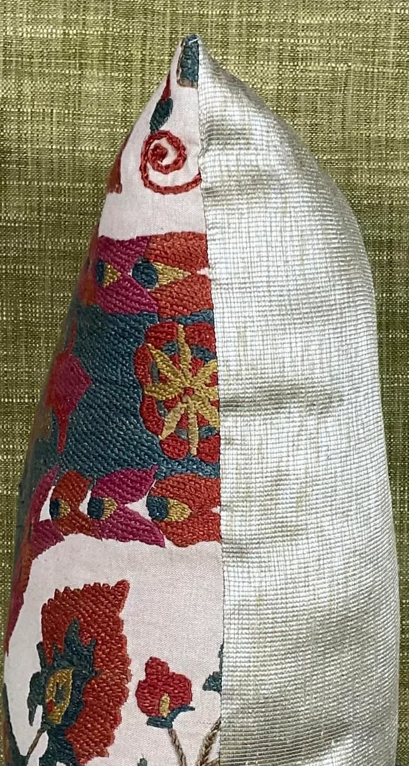 1980s Vintage Suzani Pillow - 2