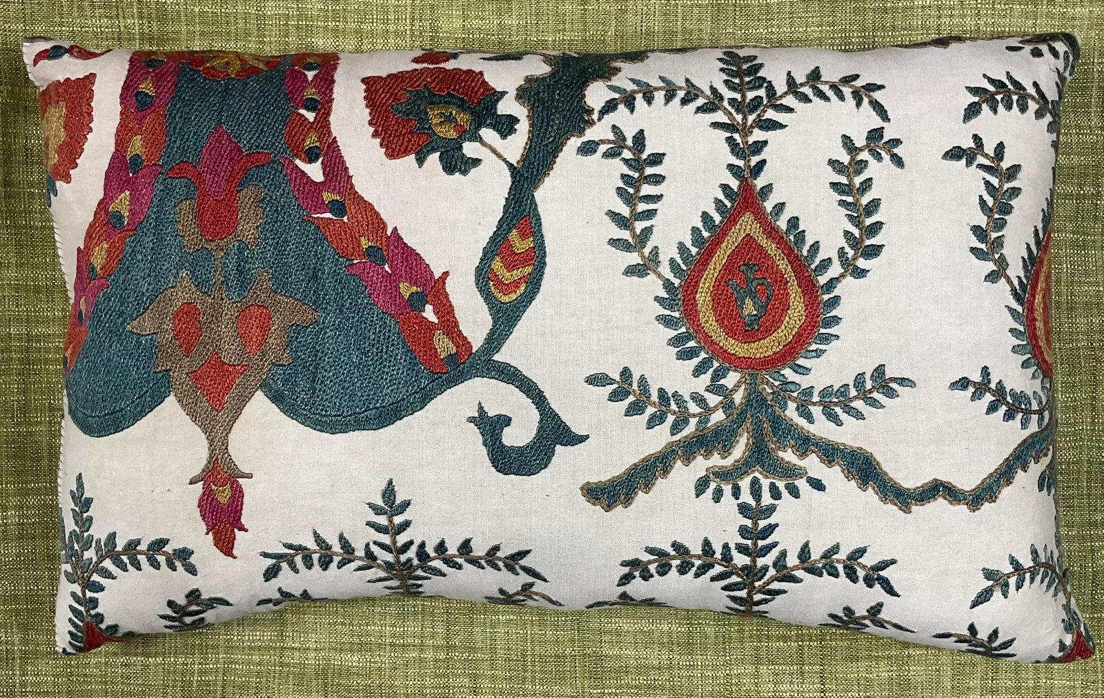 1980s Vintage Suzani Pillow - 3